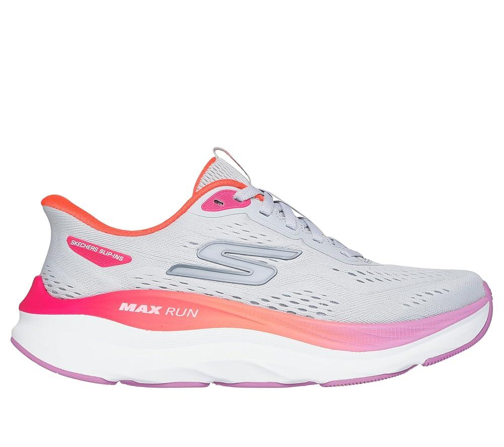 Skechers 여성용 맥스 런 핸즈 프리 슬립온, 그레이/멀티 257259 166,400원
