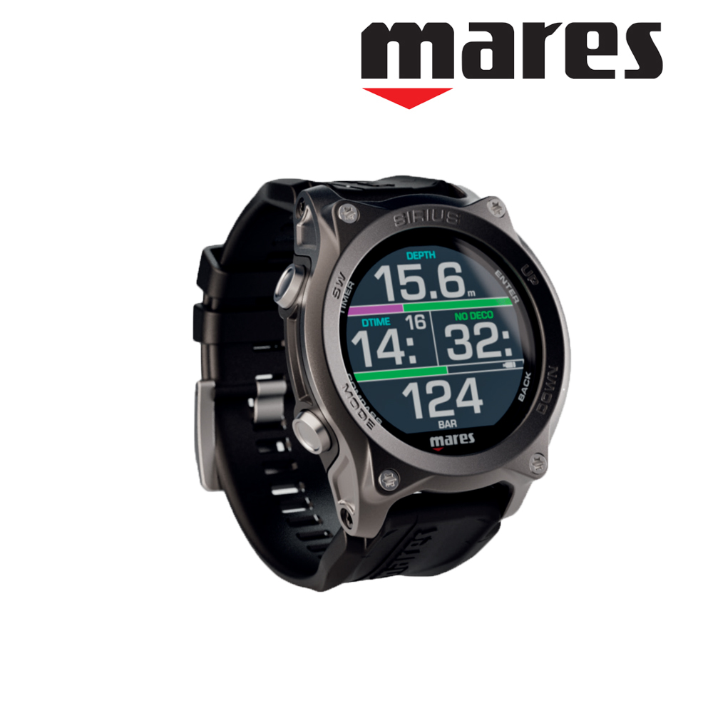 마레스 손목 컴퓨터 시계형 시리우스 스쿠버다이빙 스킨스쿠버, 블랙 1,690,000원