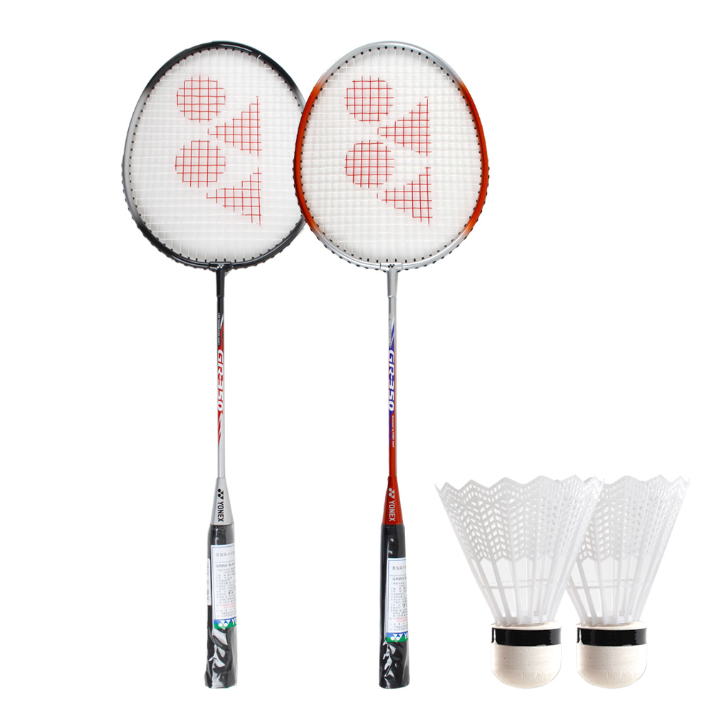 요넥스 GR 350 2자루+셔틀콕+풀케이스 배드민턴라켓 세트 레저용 연습용 39,200원