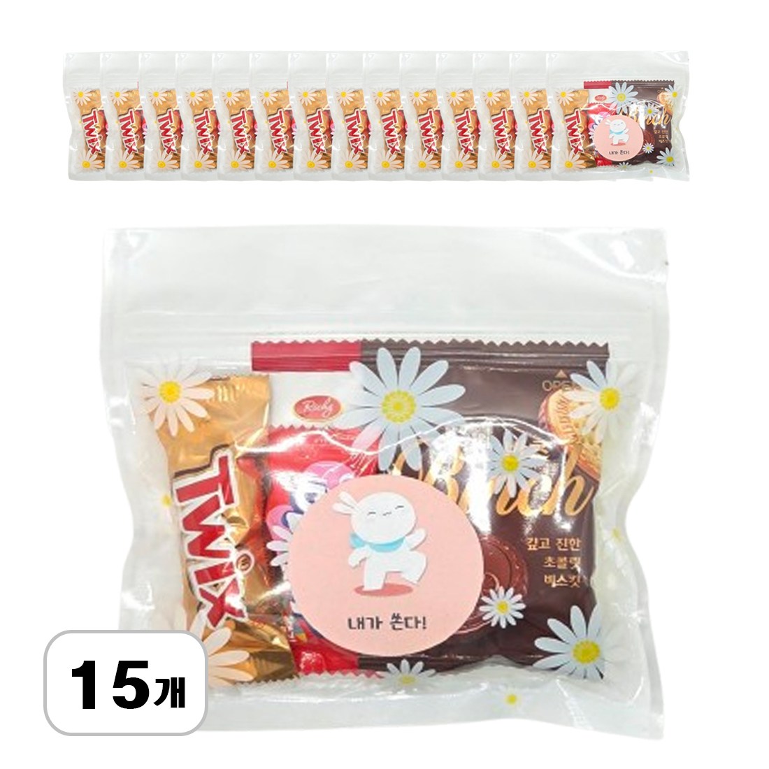 나음이네 달콤충전 미니 데이지 간식꾸러미 과자선물세트, 1세트, G세트 : 쏜다 간식꾸러미 28,540원