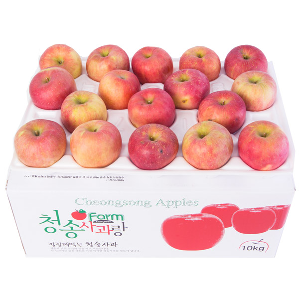 아침햇살 청송사과 9kg가정용/정품/실중량 64,900원