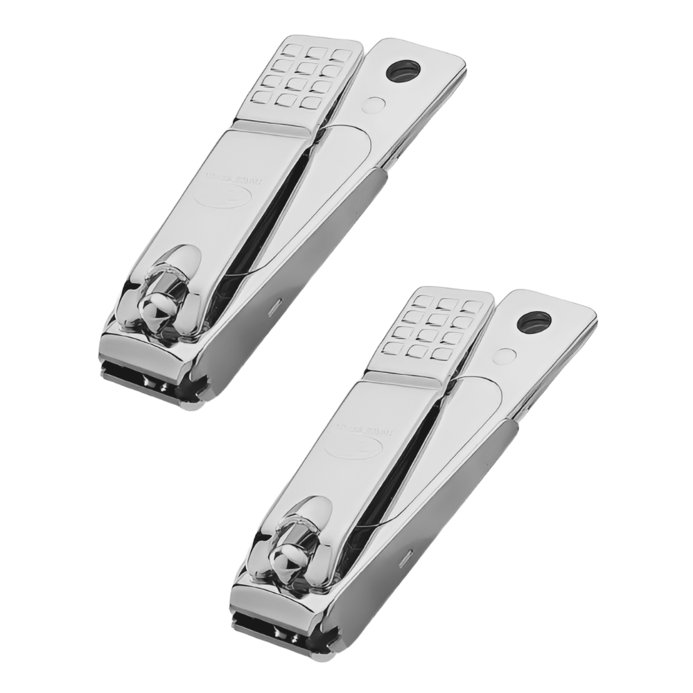 쓰리세븐 777 일자 소형 손톱깍이 내성 손톱 깍기 튐방지, 2개, 실버 9,700원