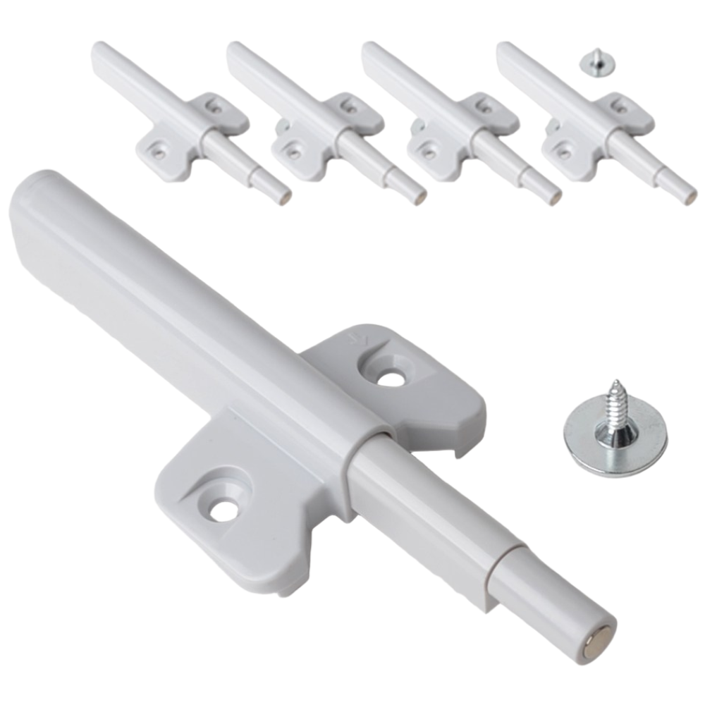 moonju 날개형 원터치 자석 빠찌링, 그레이, 5개 10,000원