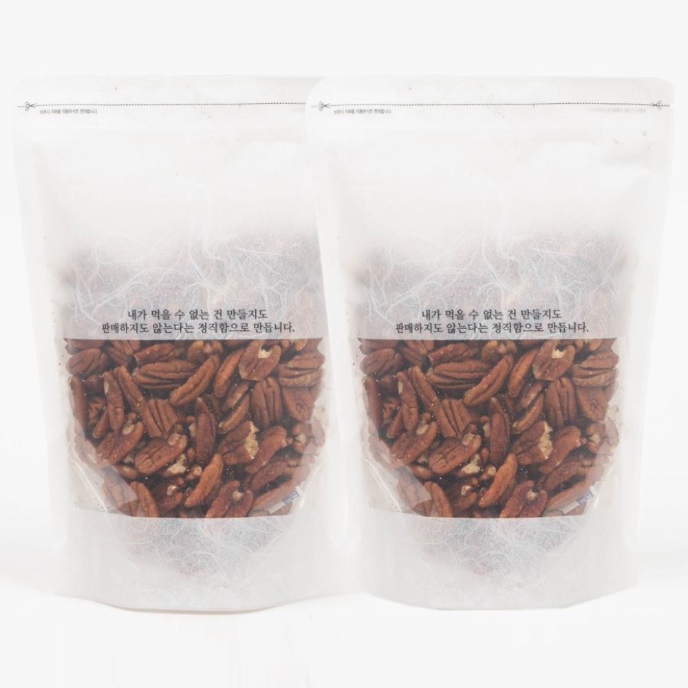 더바른상회 피칸 반태, 2개, 400g 28,000원