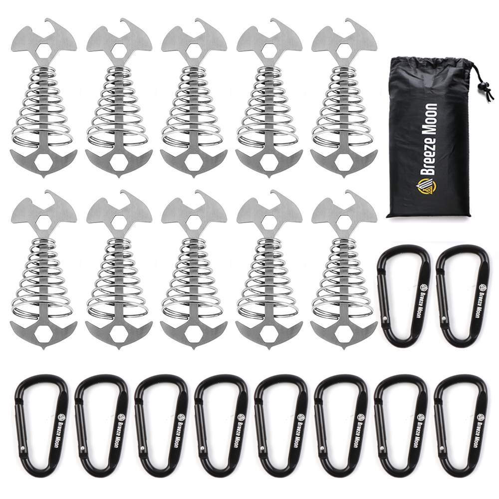 브리즈문 샤크 데크팩 10p + D카라비너 10p + 보관 파우치 세트 13,910원