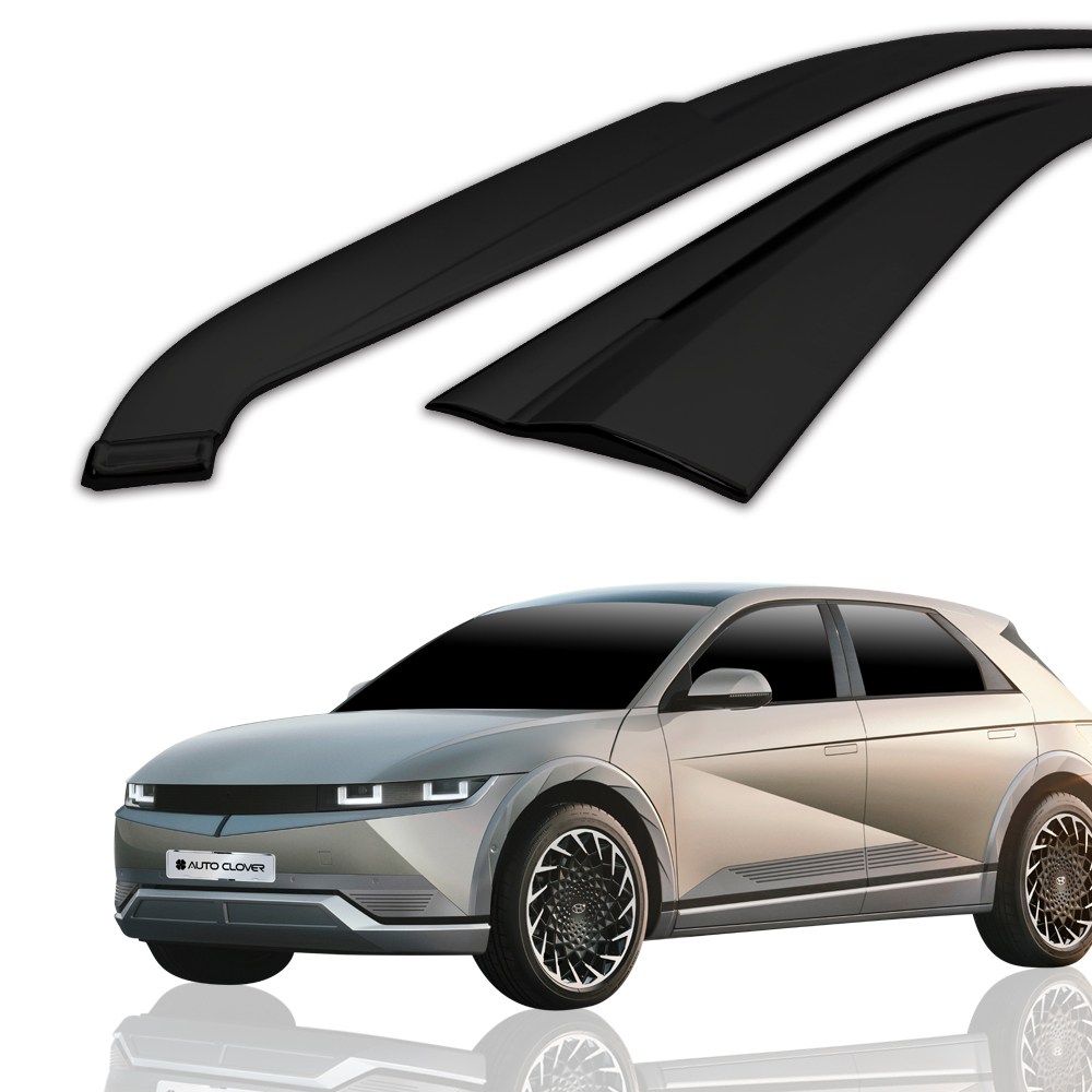 E418 현대 아이오닉5 2021~ 깨지지 않는 블랙 바이져 4PCS, 블랙, 현대 아이오닉5 36,000원