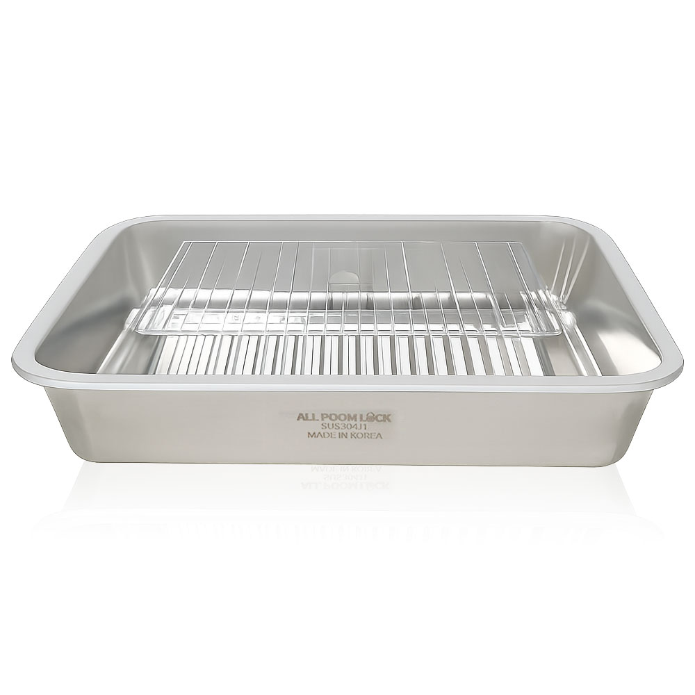 올품락 국산 포스코 STS304 스텐 다용도 트레이 밧드, 단품, 1개 19,000원