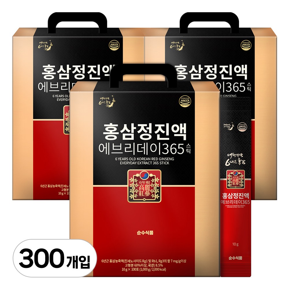 순수식품 홍삼정진액 에브리데이 365 스틱 69,990원