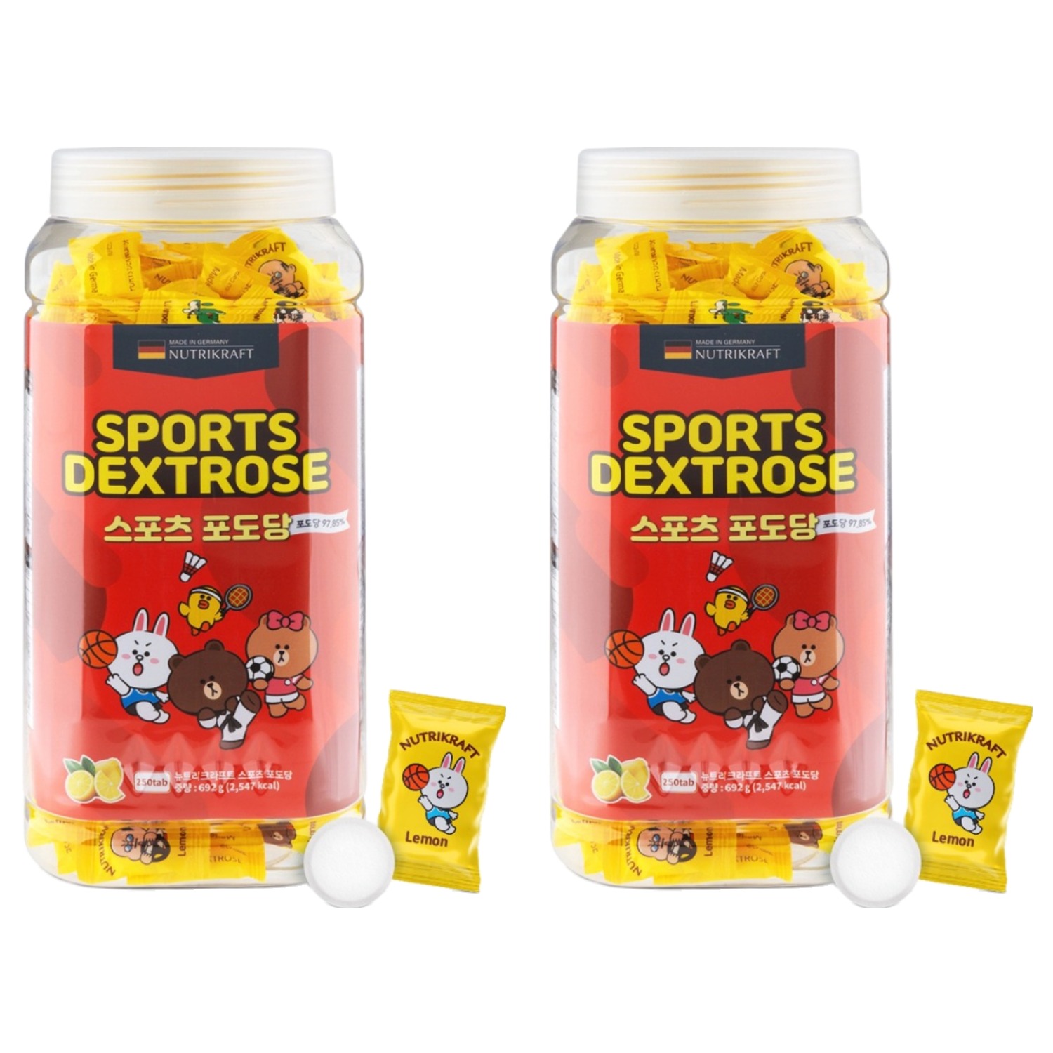뉴트리크라프트 스포츠 포도당 캔디 42,620원