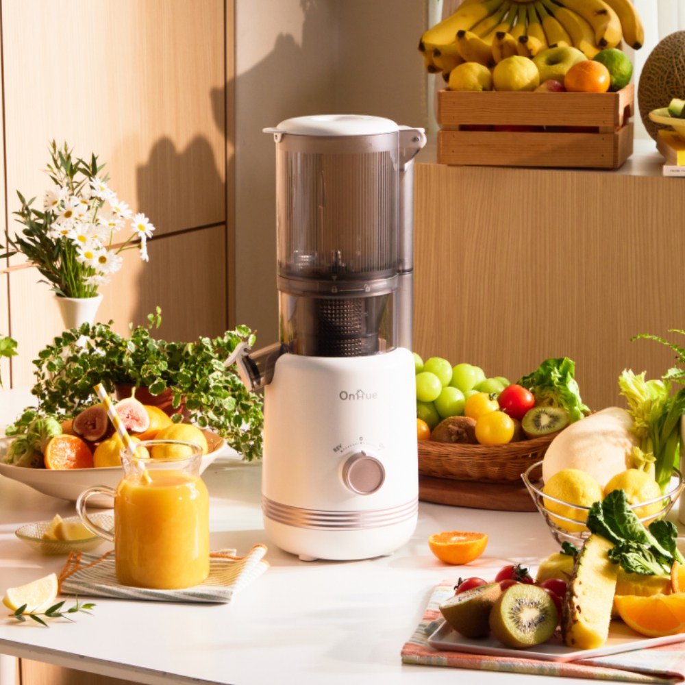 온휴 녹즙기 착즙기 가정용 원액기 과즙기 착즙기계 주서기, 핑크 235,000원