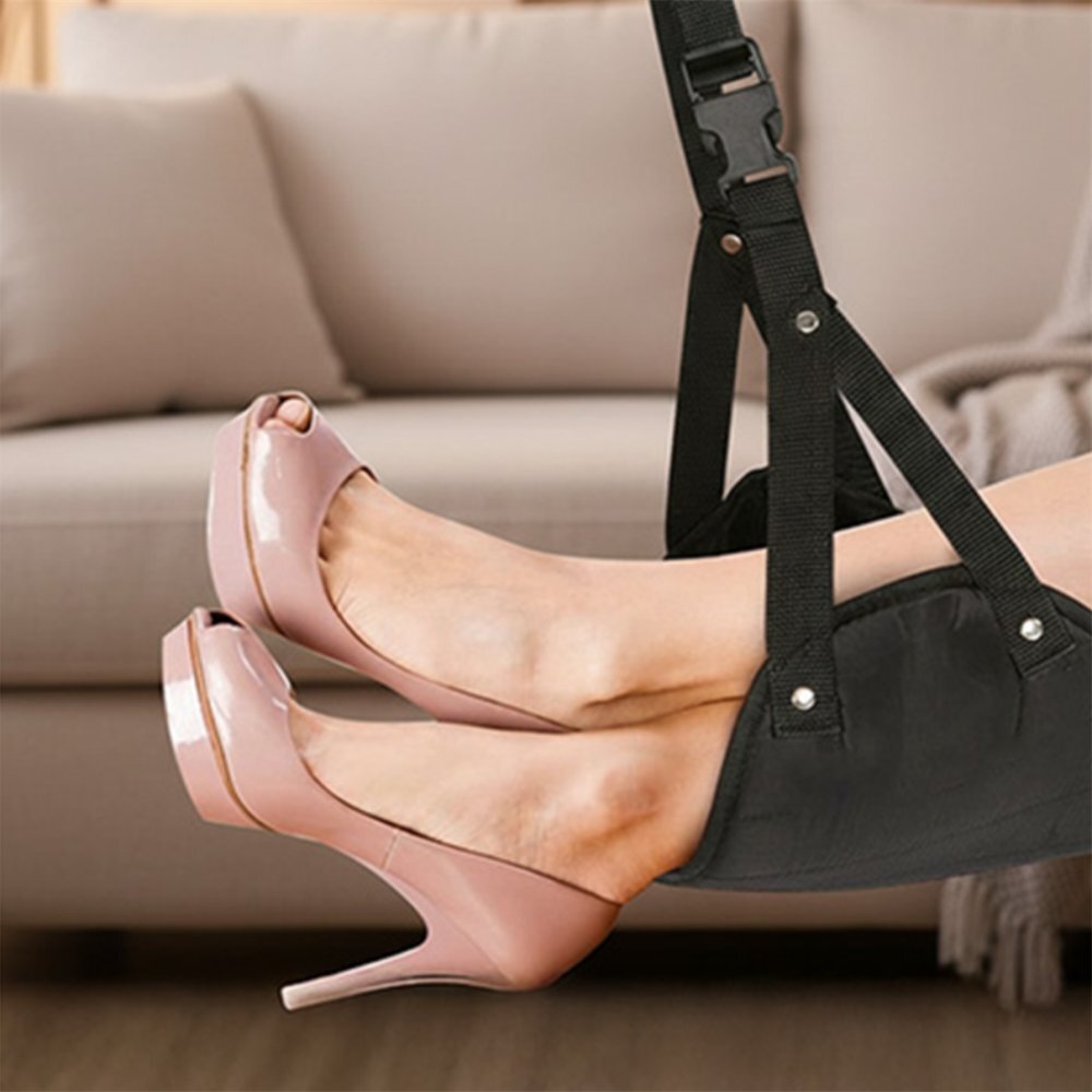 일상발견 발받침대 좌석테이블에거는간편설치 비행기발해먹 여행용발받침 장시간비행시다리피로감소 3,890원