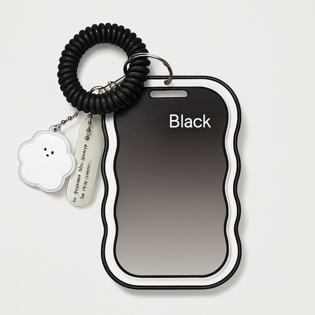 말랑구미 실리콘 스프링 스트랩 카드홀더 아이돌 탑로더 포토카드 교통카드 케이스 학생증 키링 6,900원