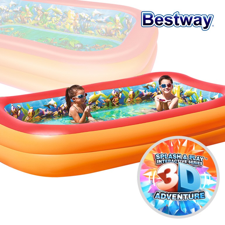 BW 54114 3D스프레쉬앤플레이 에어풀장/물놀이풀장 66,710원