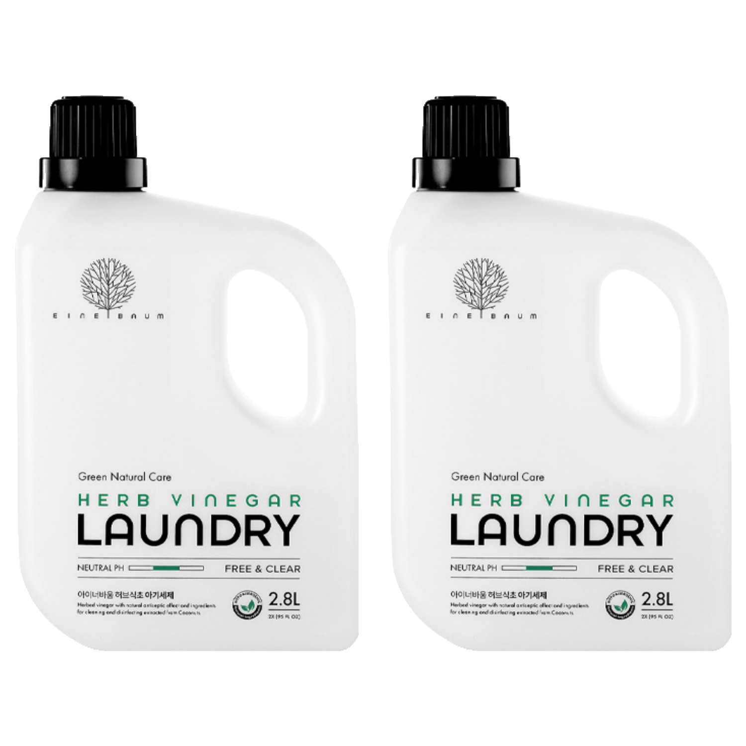 아이너바움 허브식초 아기세제, 2.8L, 2개 32,150원