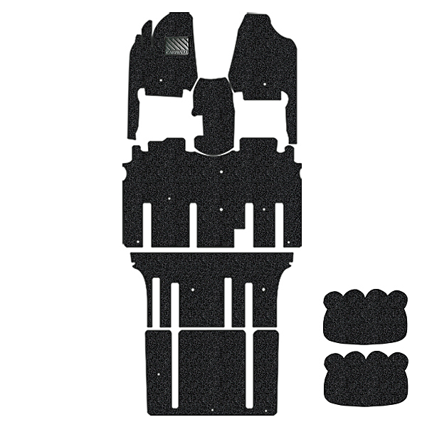 포시즌 그랜드카니발 코일매트 11인승 확장풀세트 3열미탈거형 블랙 + 다용도발판 2p 랜덤발송, 기아, 기아 그랜드카니발 145,000원