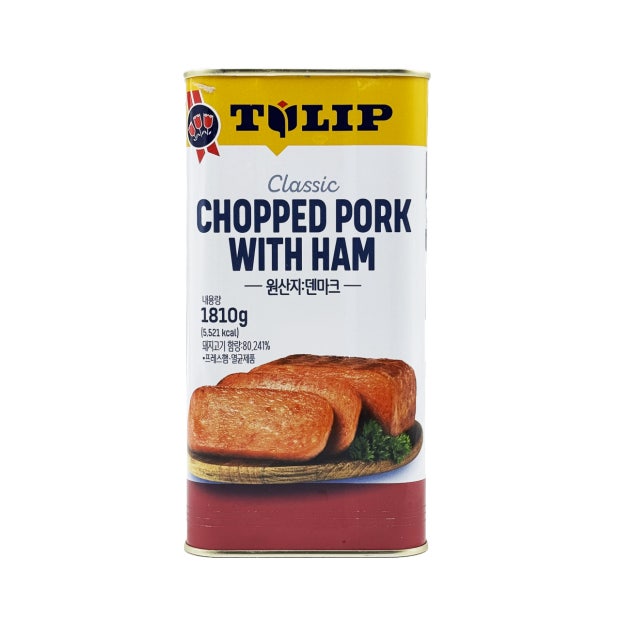 농심 튤립 촙트포크햄 A햄 1.81K 6개 1박스 137,000원