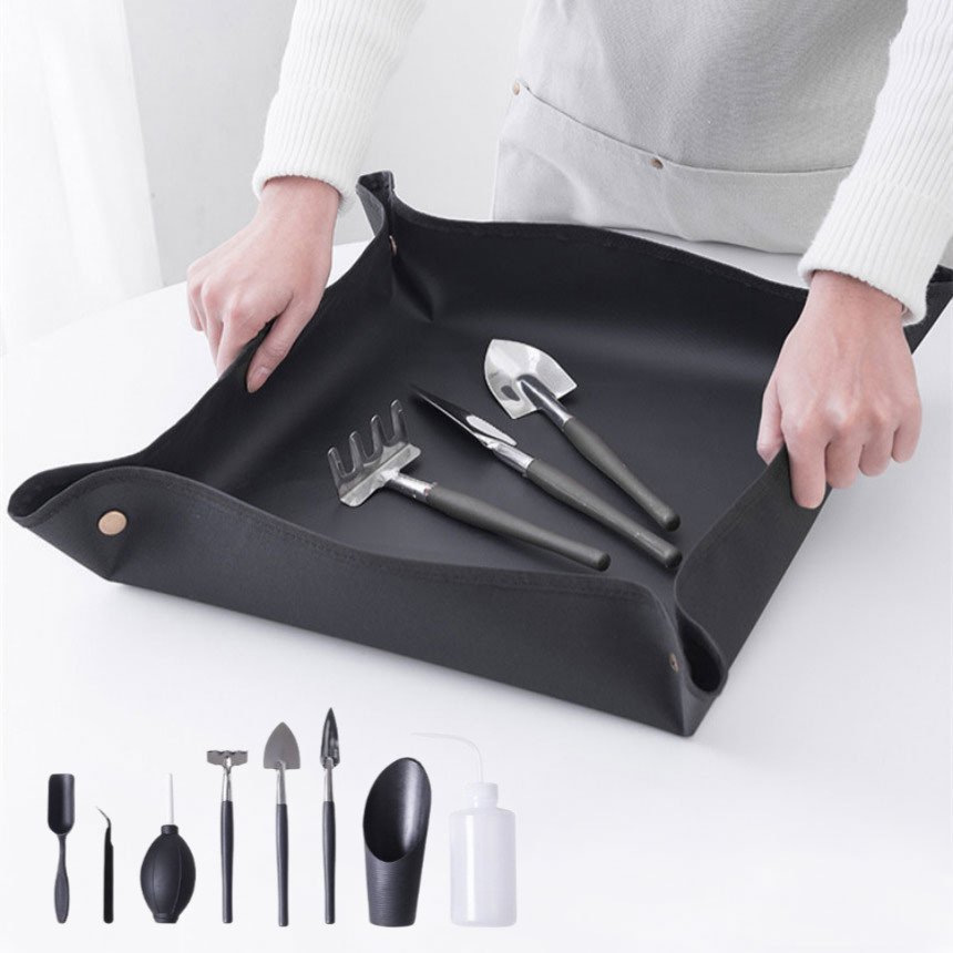 하비토 방수 다육이 분갈이 도구 매트 가드닝 9종 세트, 1개 12,000원