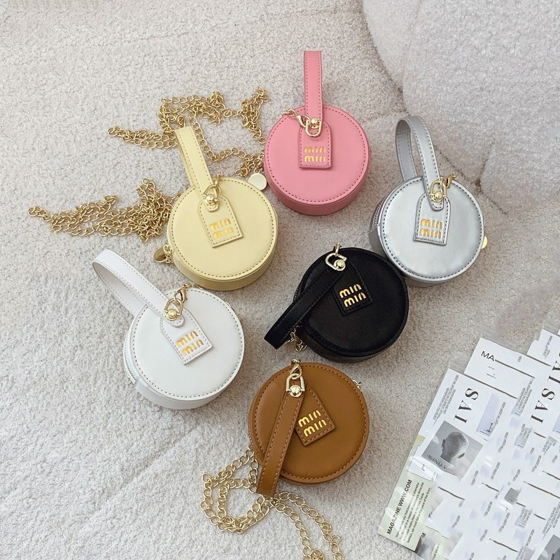 UPPERCUT 여아 탬버린백 미니백 핸드백 공주가방 휴대폰가방 엄마도 사용가능한 체인백 12,900원