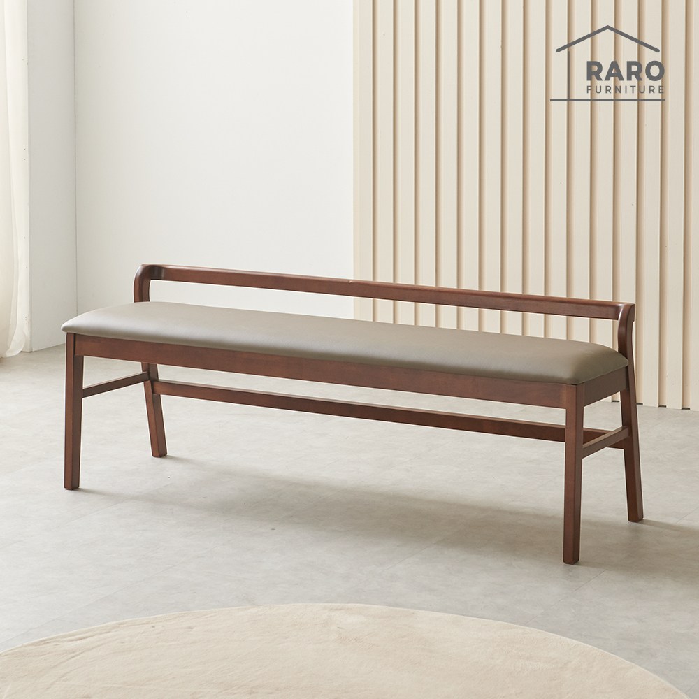 라로퍼니처 발리 고무나무 원목 2인 3인 벤치 식탁 의자 카페 인테리어 체어 104,000원