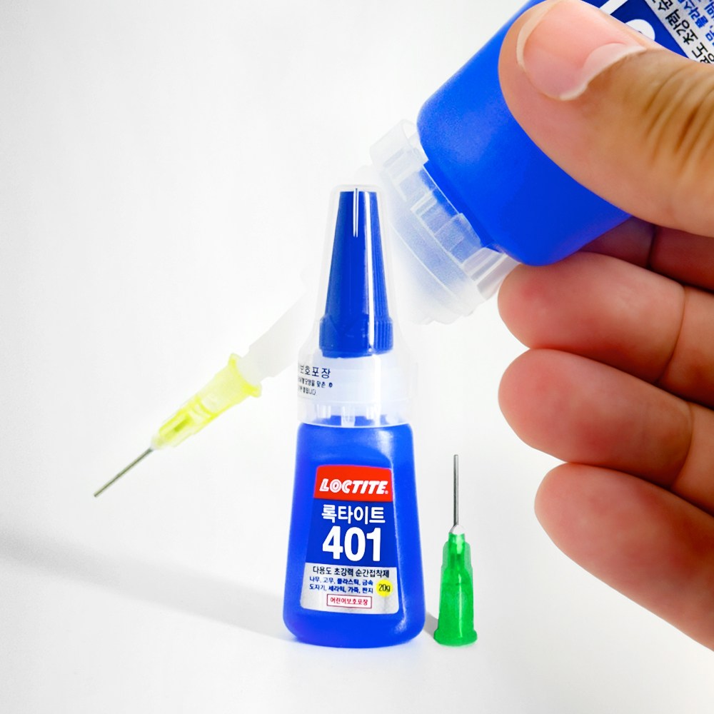 록타이트 401 순간접착제 + 노즐, 6세트 20,000원