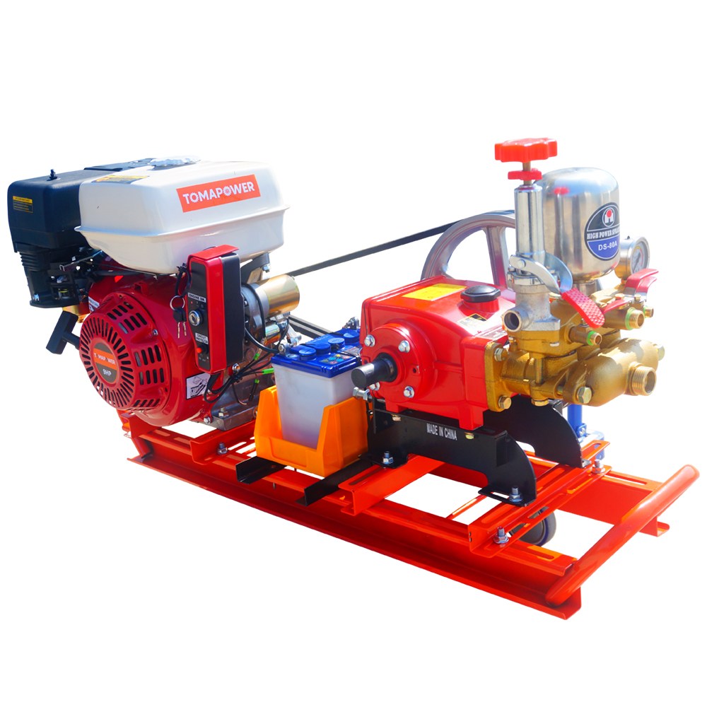 동력 분무기 80A 3자 선반 키 시동 9마력 엔진 고압, 1개 995,100원