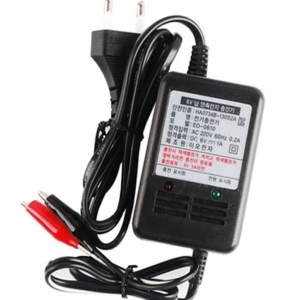 자동 충전기 배터리 6V1A 다용도 장난감 지게차 san+9275gu 26,300원