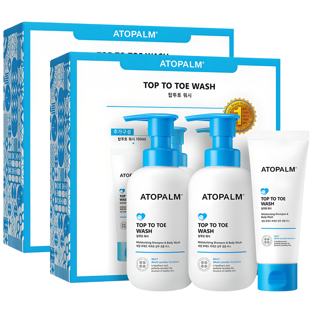 아토팜 탑투토 워시 300ml x 2p + 100ml 세트 64,050원