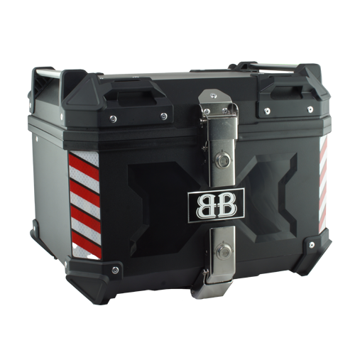 벤시 ABS 사출형 45L 탑박스 가벼운 배달박스 배달통 완벽방수 플라스틱 탑박스, Mattblack 66,000원