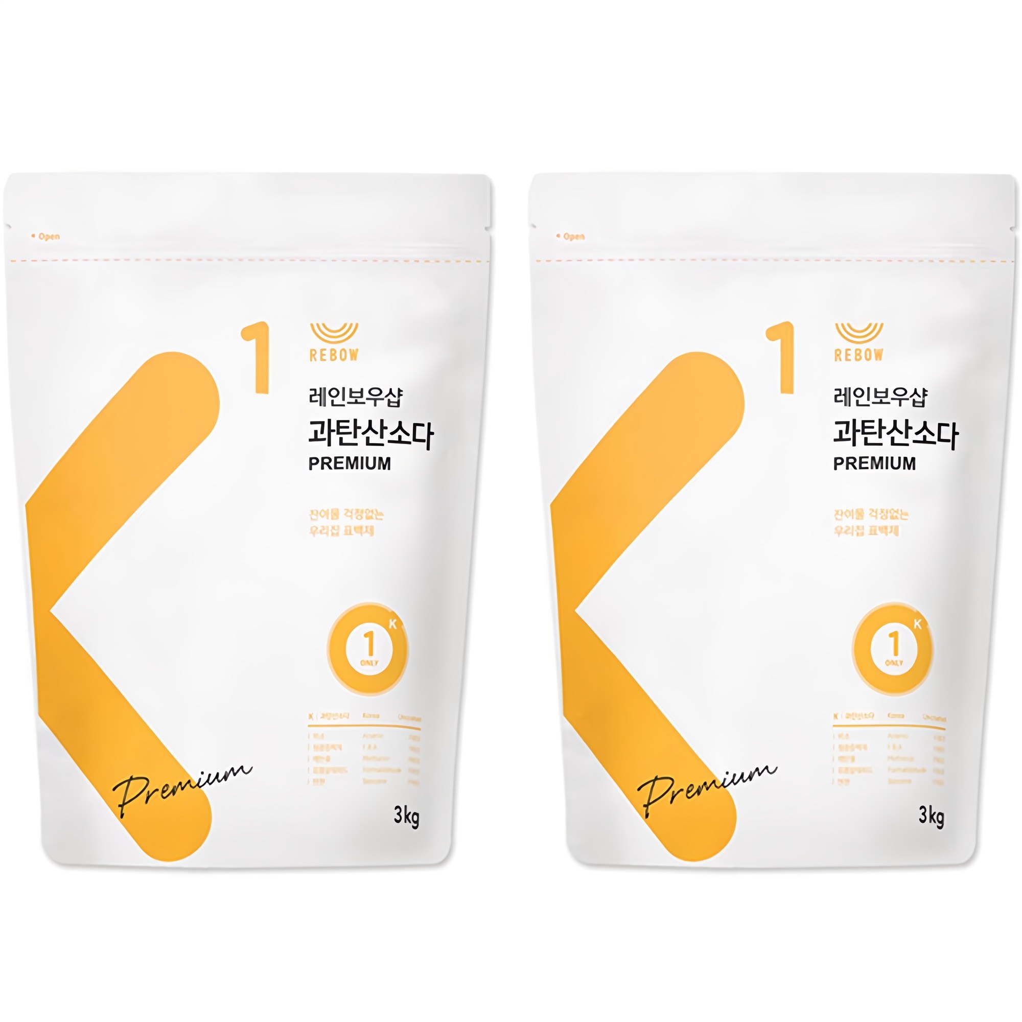 레인보우샵 과탄산소다 프리미엄 산소계 표백제 17,800원