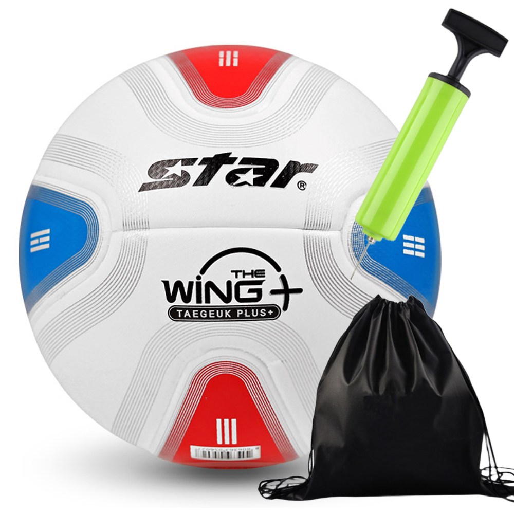 스타 족구공 더 윙 태극 플러스 8판넬 투센 볼펌프 볼가방, JB435, 1개 26,900원