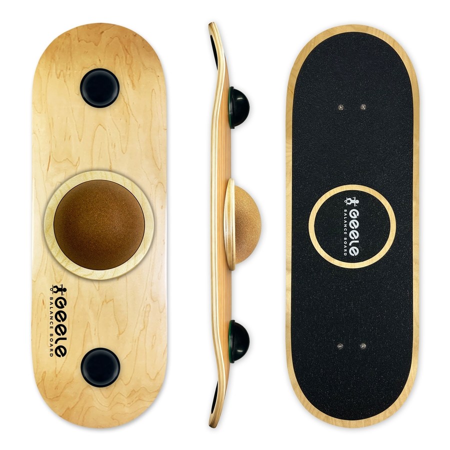 태림 원목 회전 밸런스보드 홈트 코어운동, 나무색 고밀도 코르크 119,500원