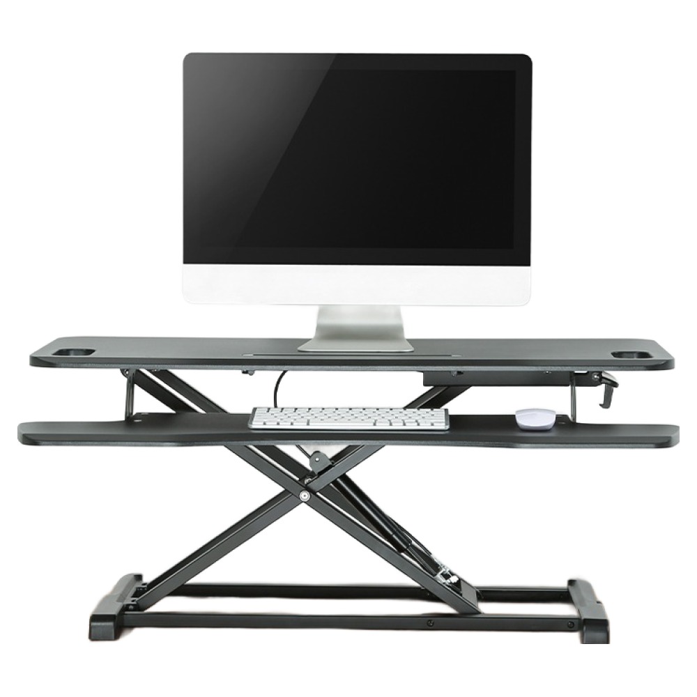 루나랩 높이조절 스탠딩 모션 데스크 컴퓨터 책상 테이블 수동형 A TYPE, 단일색상, 1개 165,000원