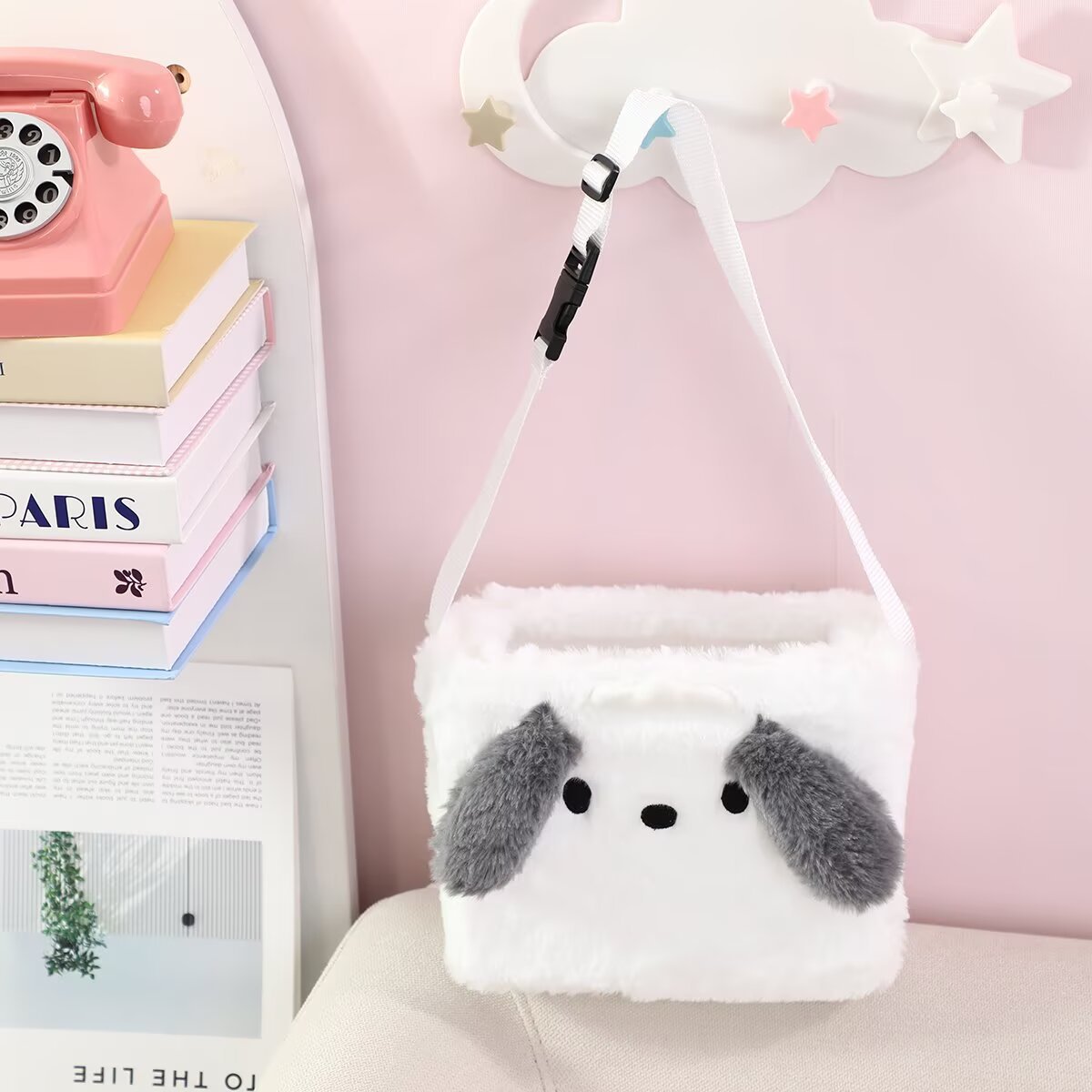 산리오 차량용 걸이형 쓰레기통 귀여운 캐릭터 차량 수납함 23,400원