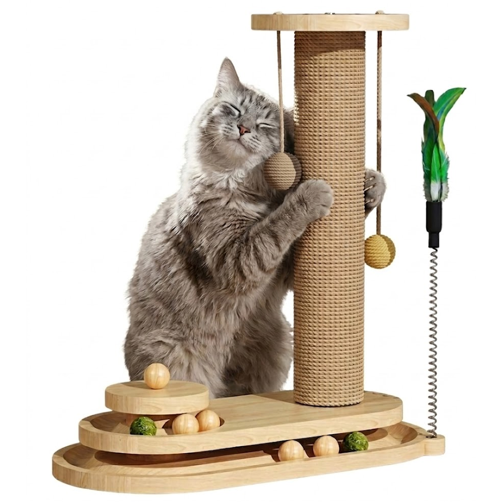 글로잉잇 고양이 수직 스크레쳐 기둥 장난감, 1개, 단일색상 23,300원