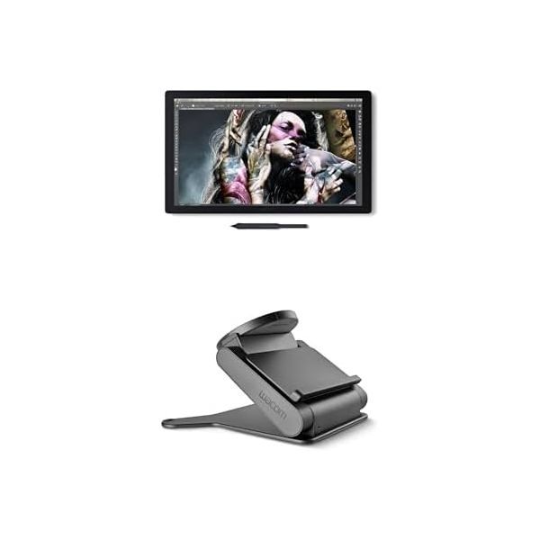타블렛 Wacom 와콤 신티크 프로 17 드로잉 태블릿 번들 10억 7천만 색상의 4K UHD 터치스크린 그래픽 디스플레이 120Hz 주사율 DTH172K0A + 조절식 스탠드 5,120,800원