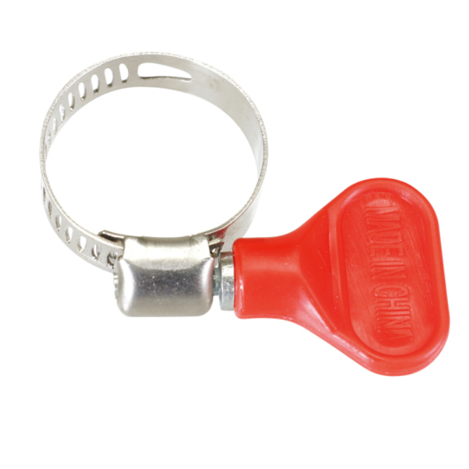 호스밴드 스텐반도 물호스조임 스테인레스 손잡이 조임밴드 올스텐 스텐레스 SUS304 450원