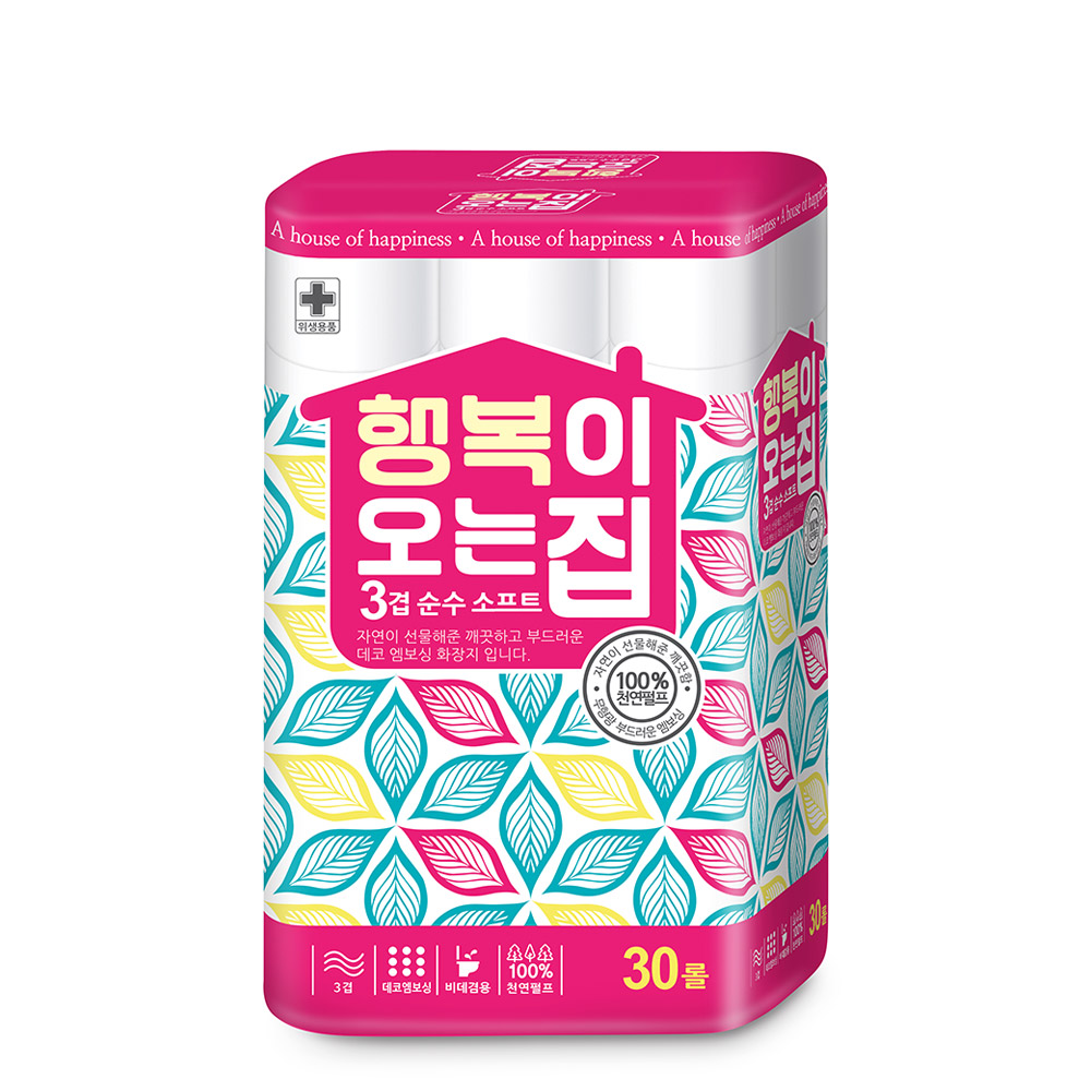 행복이오는집 3겹 화장지 18m 11,900원