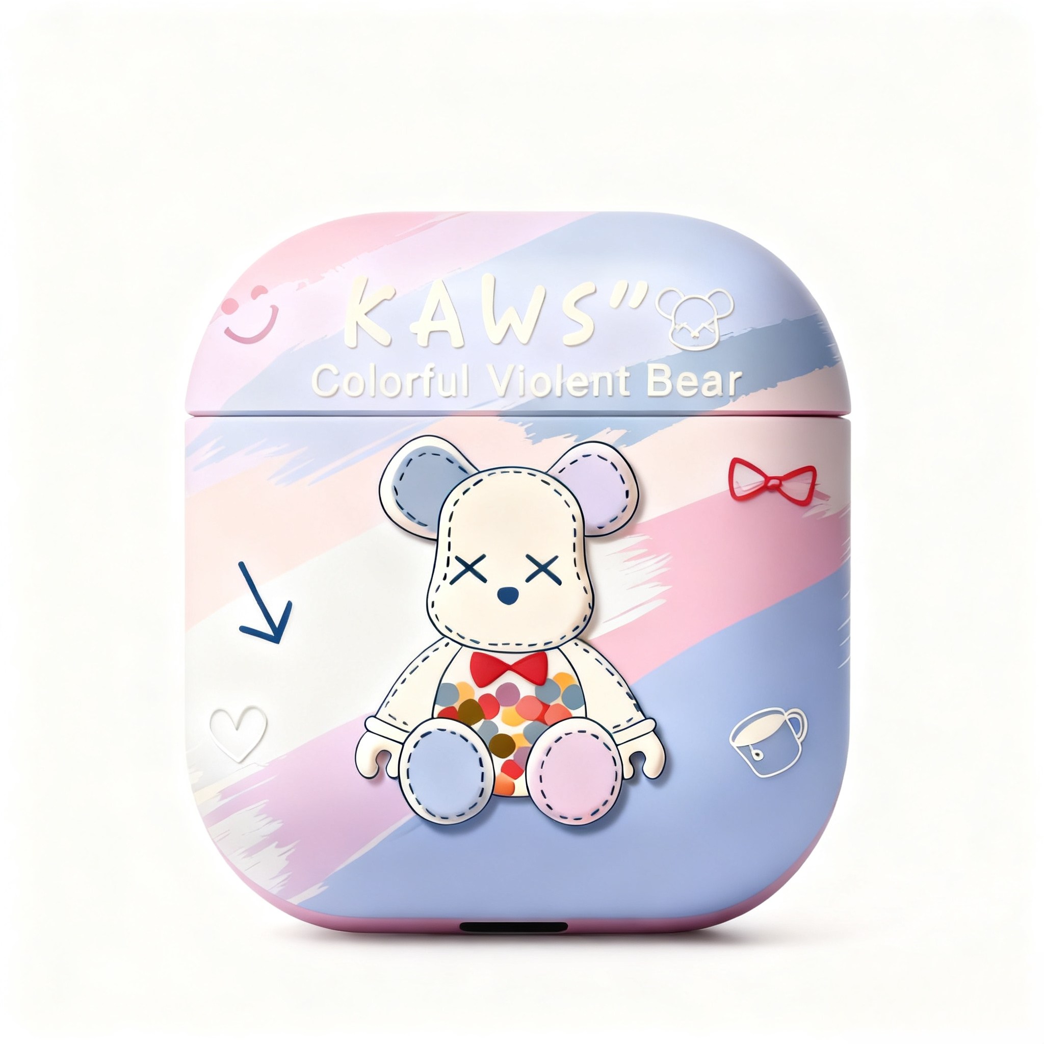 귀여운 에어팟 케이스 TPU재질, 포포베, 에어팟 1/2세대, 1개 14,500원