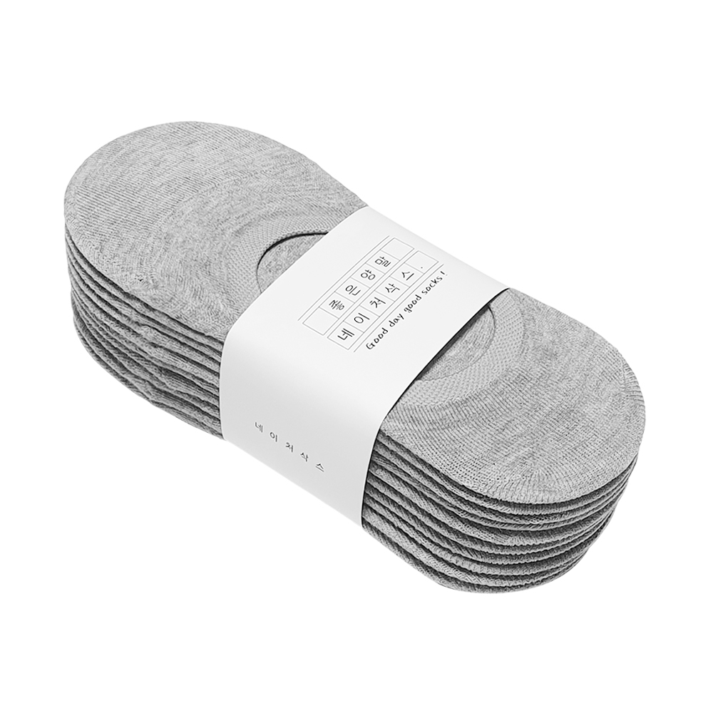 네이처삭스 남.여 벗겨지지 않는 실리콘 덧신 10켤레(두가지 색상 혼합선택가능) 9,990원