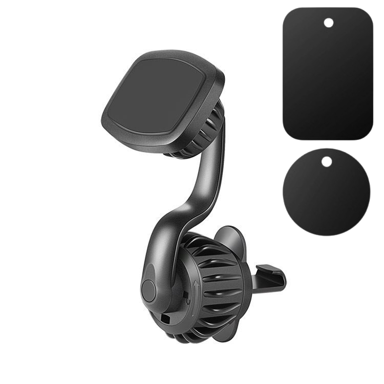 끌린다 차량용 송풍구 자석거치대 + 원형메탈, 사각메탈 2p 세트, 1개, 단일색상 12,800원