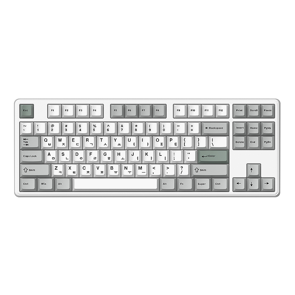 한성컴퓨터 3모드 폼떡 윤활 가스켓 유무선 기계식 텐키리스 키보드 56,900원