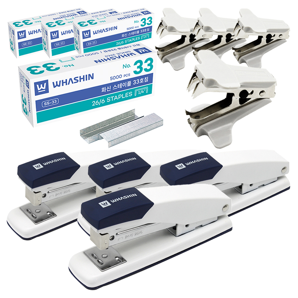 화신 133K 스테이플러 + 33호침 5000p + 제침기 세트 42,930원