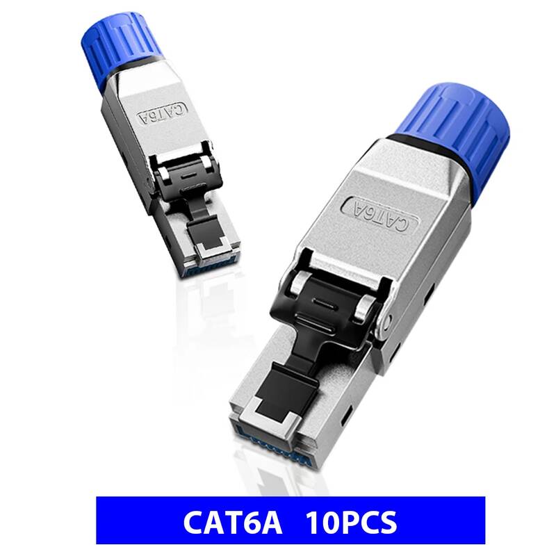 작업선 케이블 ZoeRax RJ45 CAT8 CAT7 CAT6A 가 이더넷 커넥터 22~26AWG STP Lan 케이블용 4010Gbps 네트워크 콘센트 40,200원