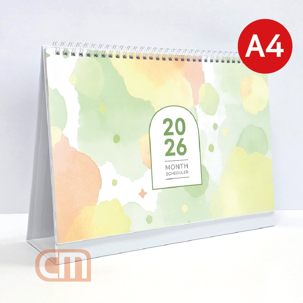 2026년 MON 스케줄 카렌다(A4대형) 탁상용 달력 데스크 캘린더 책상 큰 카렌다 8,400원