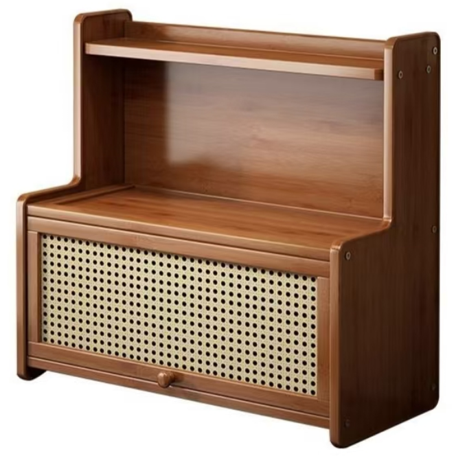 Deokol 독창성 테이블 선반 진열 선반 플랩형, 1개, 호두색 36,600원