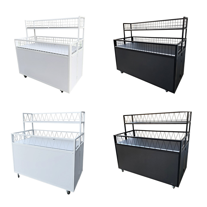 [매대인]2단매대 모음전 /2단 W매대/2단 다크호스매대/행사용매대/접이식매대/HS-347/HS-348/HS-341/HS-340 409,000원