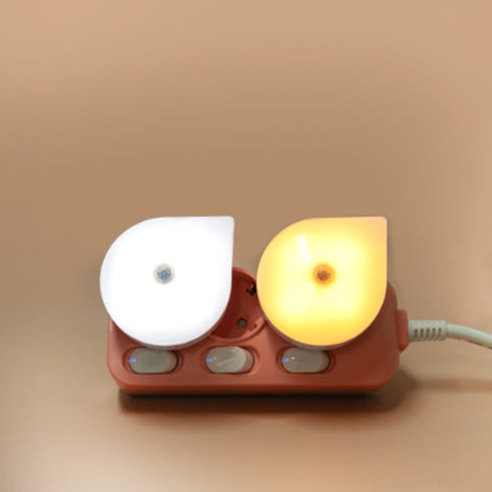 룸인커머스 LED 콘센트형 퐁퐁 취침등 수면무드등 인테리어등 광센서 모션센서 6,160원