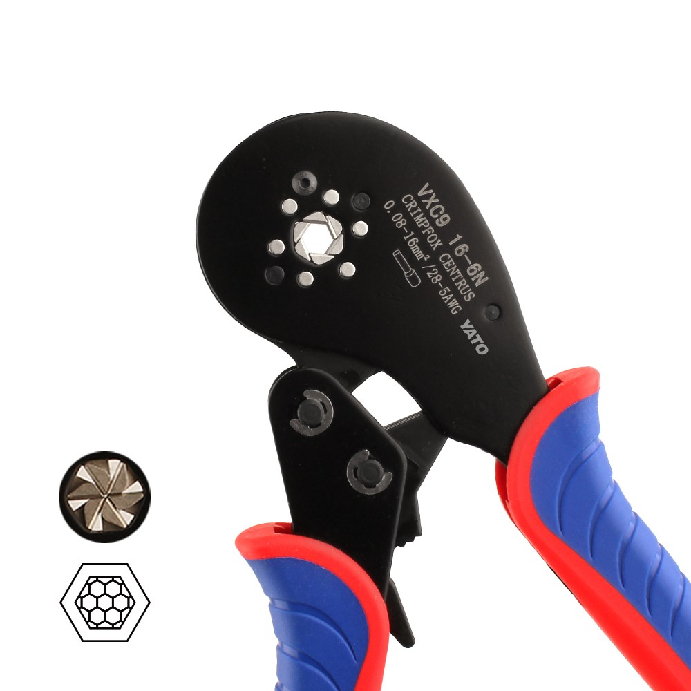 압착플라이어 펜홀 압착기 4각 6각 단자 터미널 페놀 페롤, 1개 31,900원