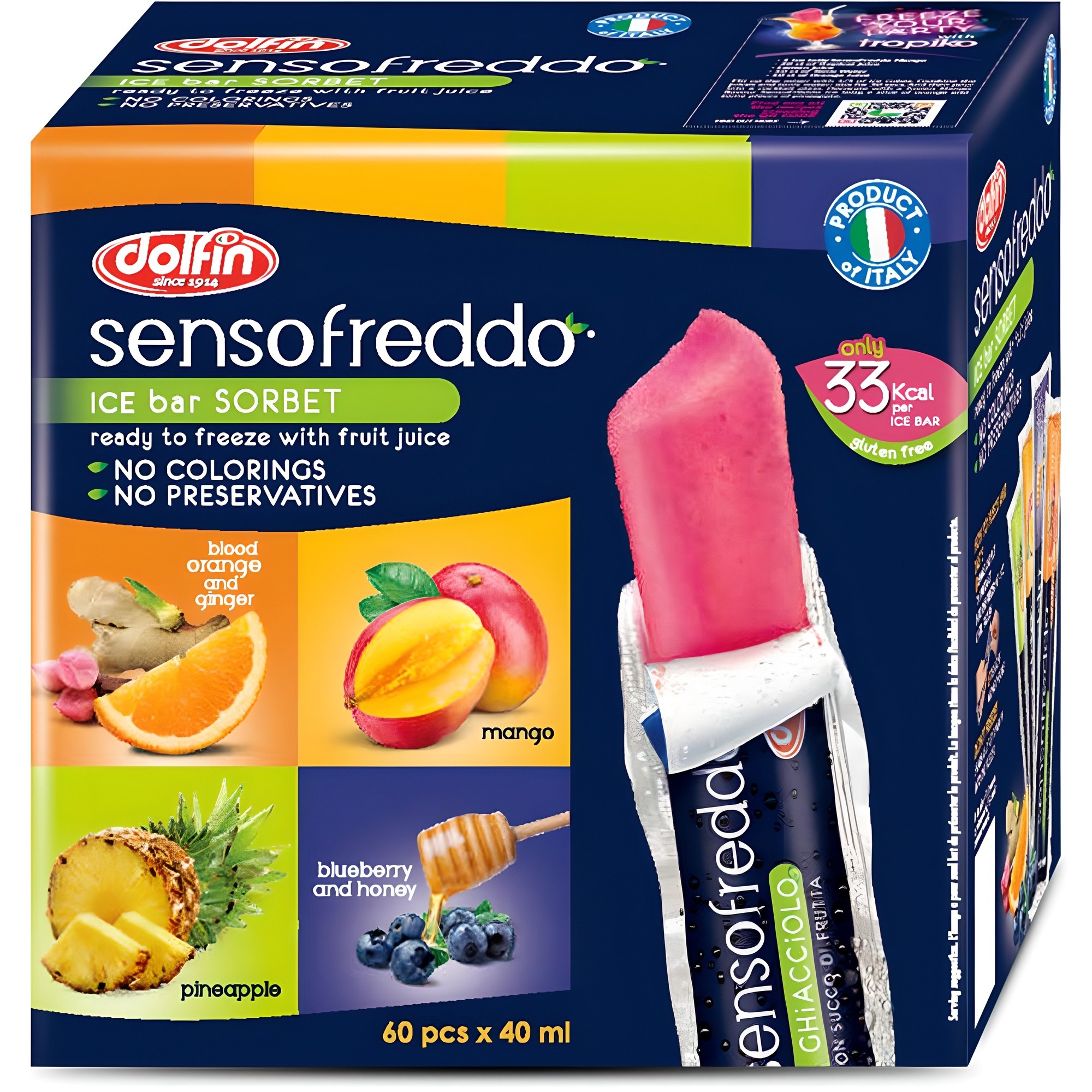 돌핀 센소프레도 얼려먹는 아이스바, 2.4L, 1개 20,970원