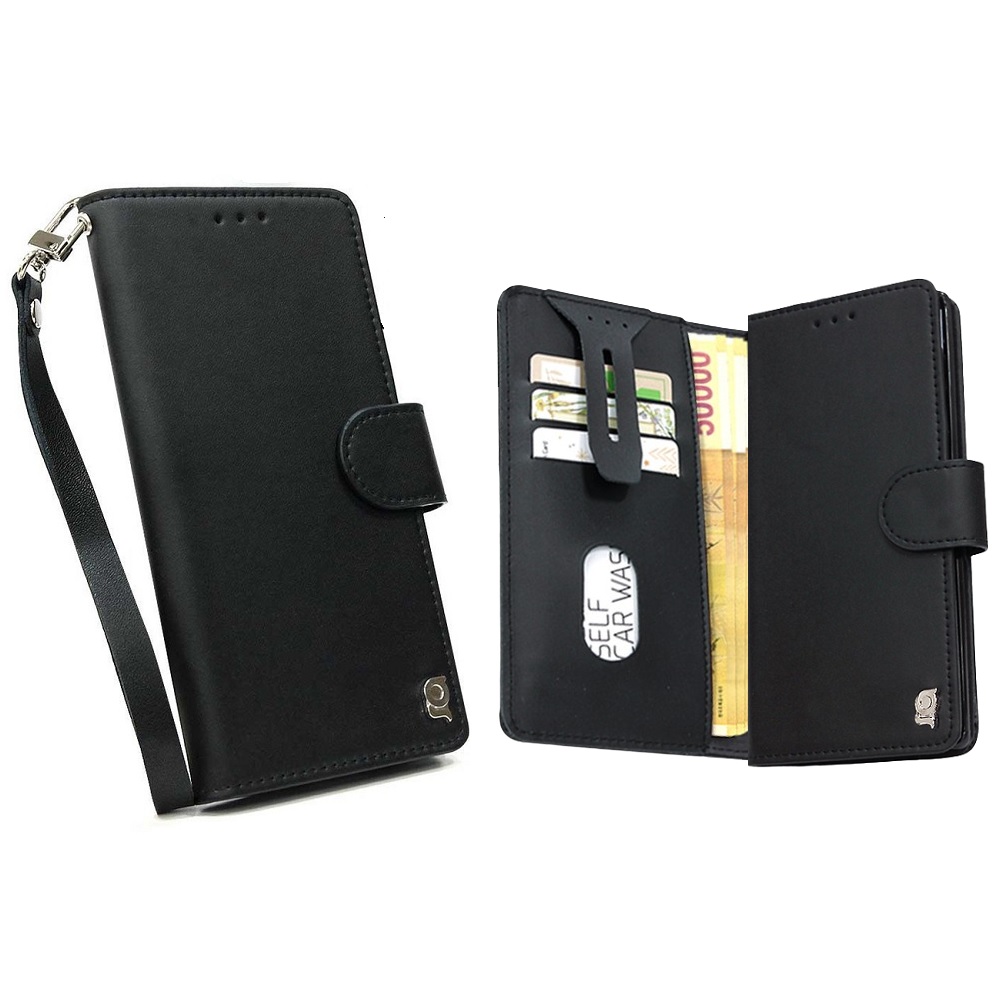 갤럭시 점프3 케이스 SM-M446K 천연 소가죽 케콥 (브드몽) (다이어리) 손목 스트랩 줄 카드 지폐 수납 포켓 자석 지갑 커버 26,700원